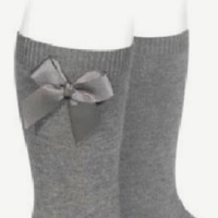 Socks altos niña algodón lazo Cóndor 2482/2 foto 2
