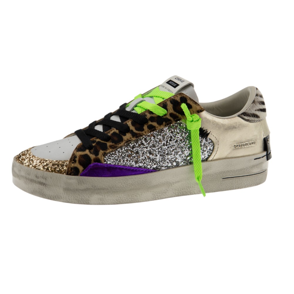 Sneakers leopardo mujer | Diseño exclusivo Crime London foto 3