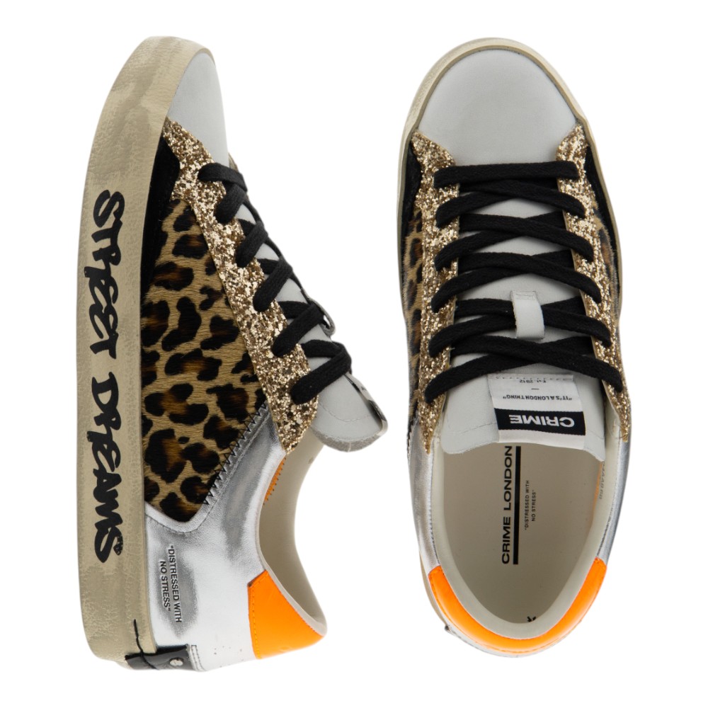 Sneakers mujer leopardo vestir | Crime London exclusivas foto 2