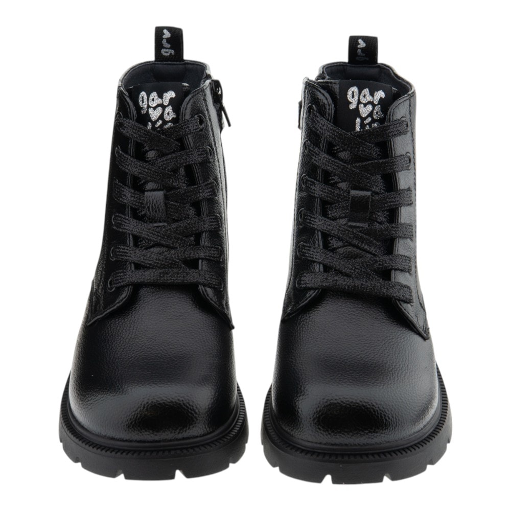 Botines niña militar negros Garvalín – Estilo urbano y comodidad foto 2
