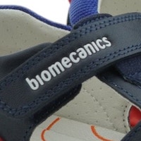 Biomecanics sandalias niño azul con velcro y puntera reforzada foto 5