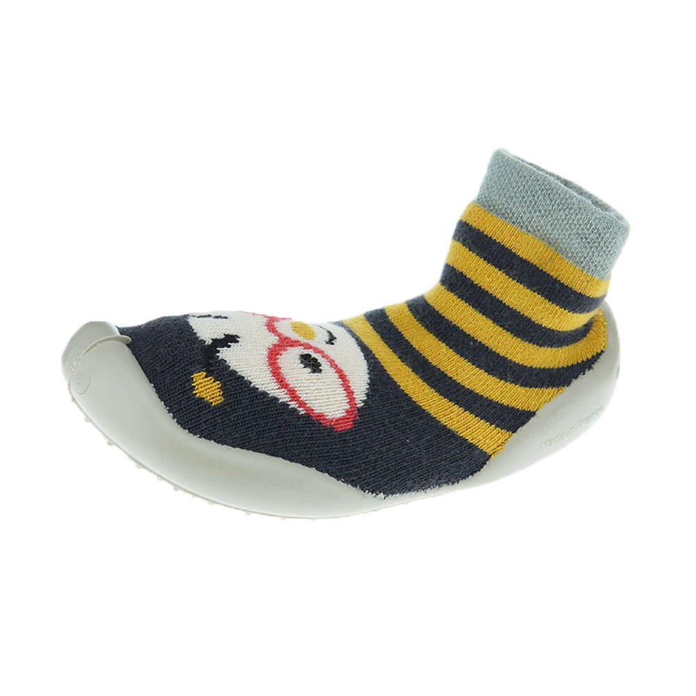 Zapatillas casa tipo calcetín niño Collegien 252F foto 3