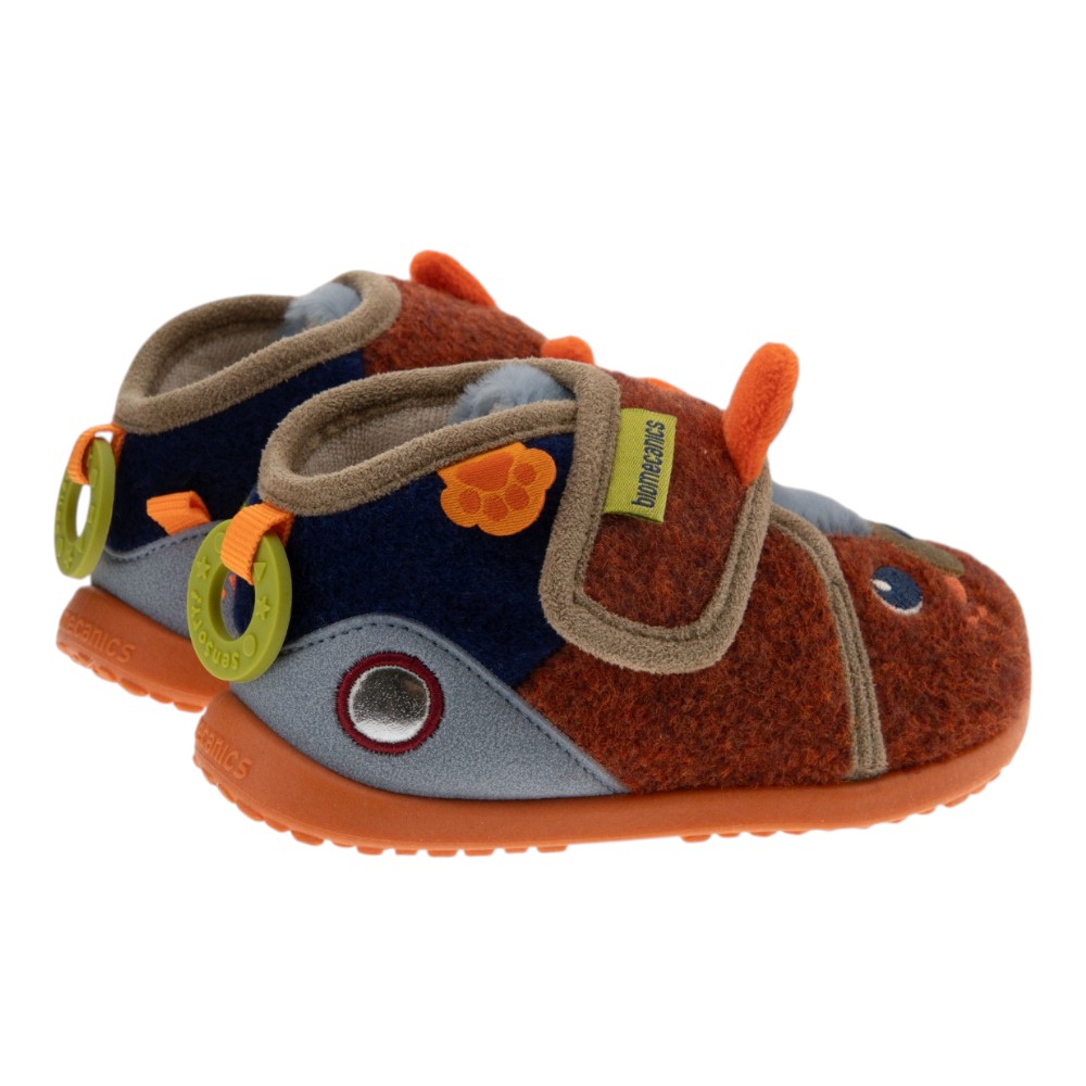 Zapatillas Casa Lana Bebé Velcro Biomecanics foto 4