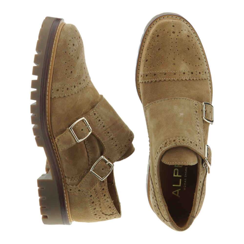 Blucher ante dos hebillas hombre Alpe 269311 foto 2