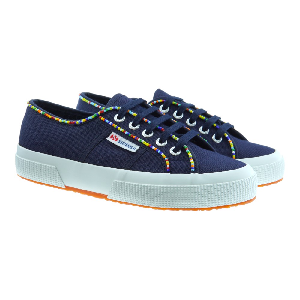 Zapatillas Lona Superga Detalles Multicolor 2750