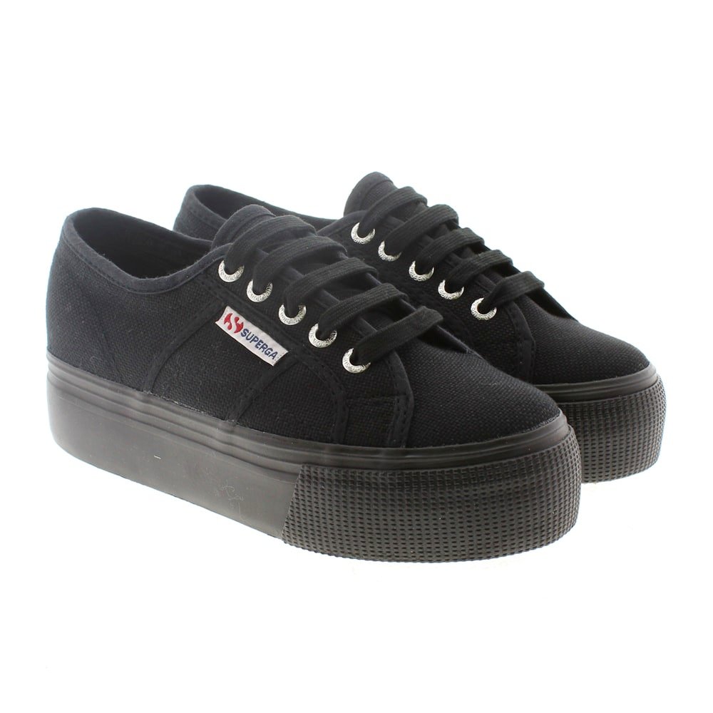 Zapatillas lona plataforma Superga 2790-Acotw