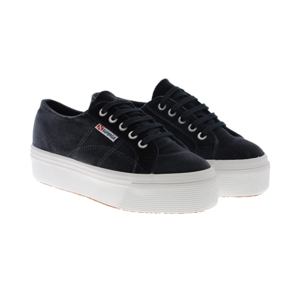 Sneakers doble suela terciopelo 2790-Velvetw