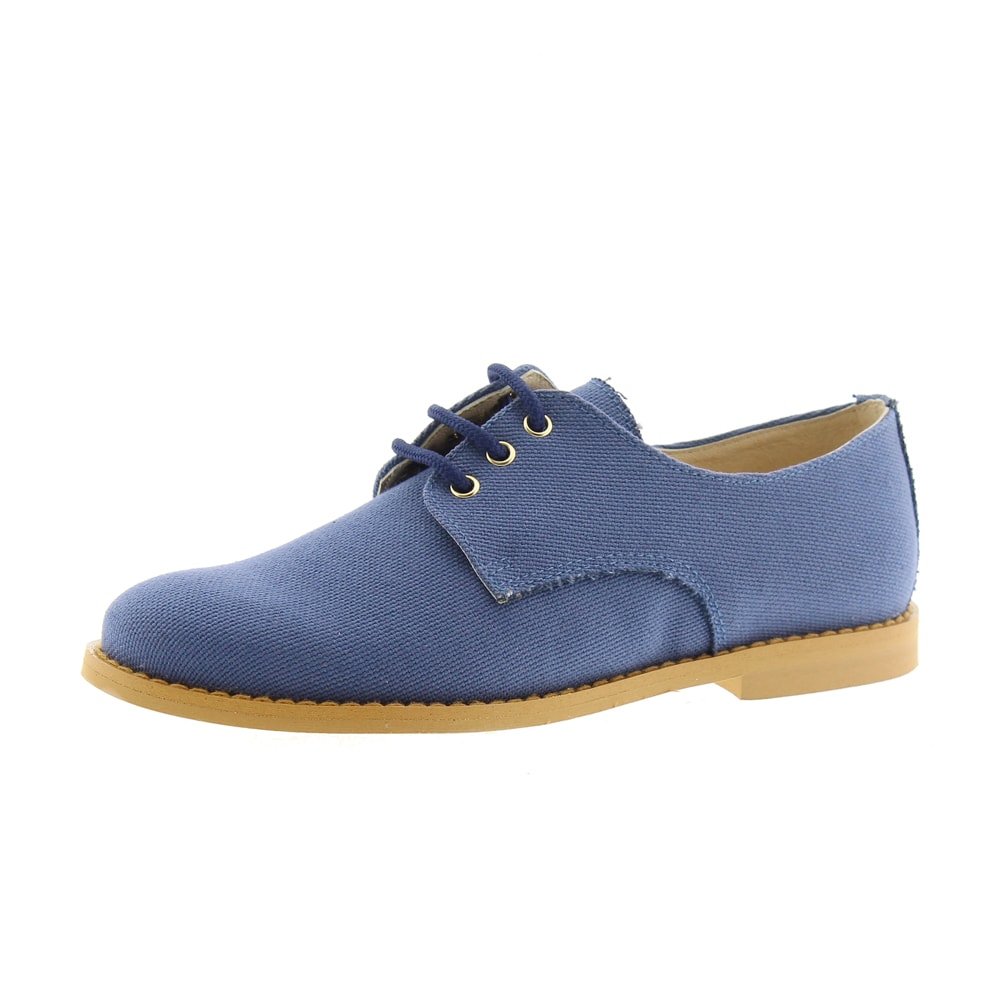 Zapato cordón lino comunión Clarys 2845 S foto 3