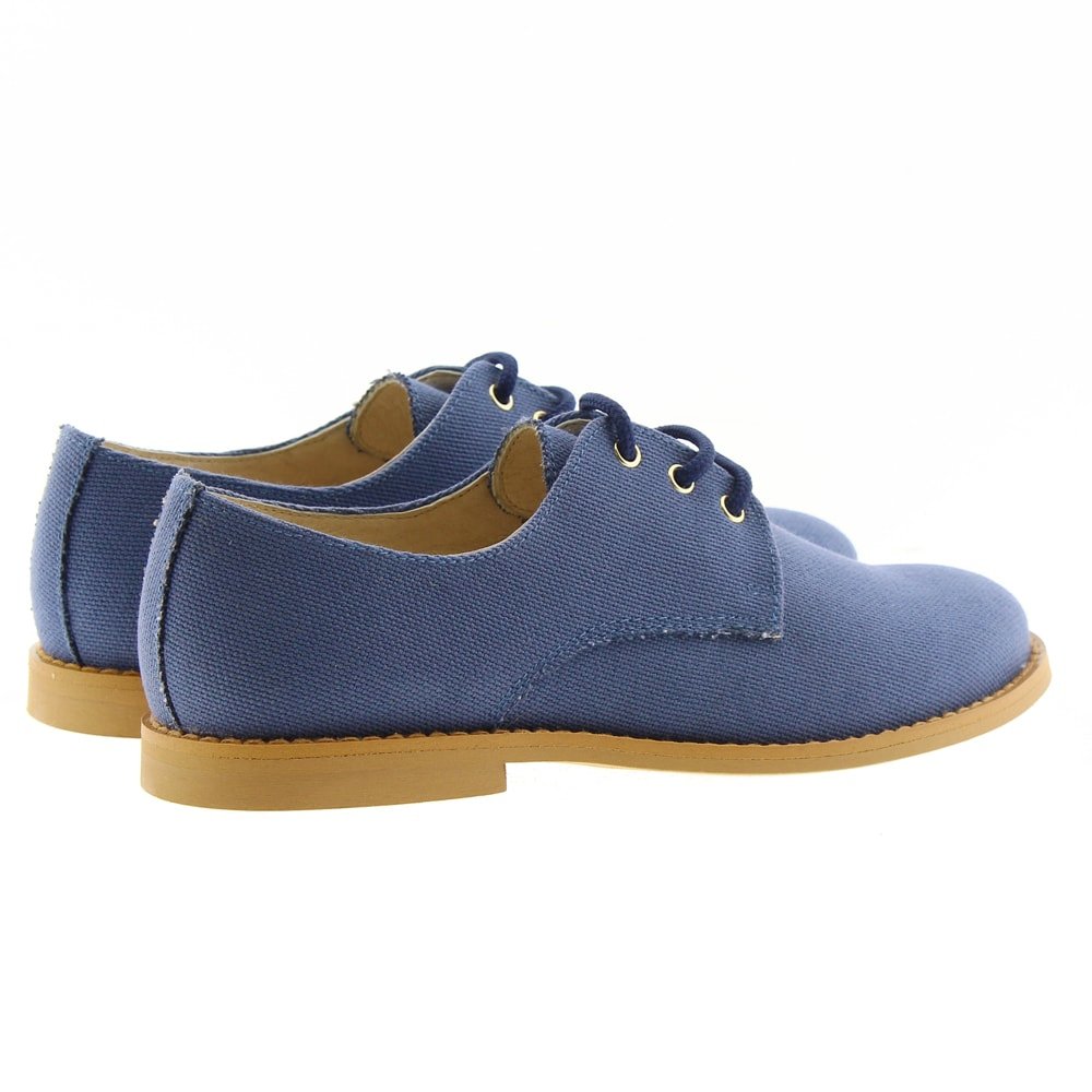 Zapato cordón lino comunión Clarys 2845 S foto 4