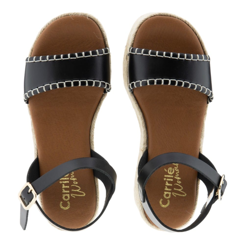 Chic Elevado: Sandalias de Plataforma en Serraje Carrile Woman - Estilo y Altura foto 2