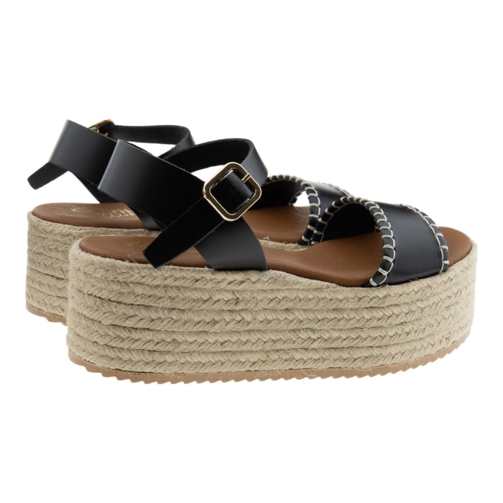 Chic Elevado: Sandalias de Plataforma en Serraje Carrile Woman - Estilo y Altura foto 4
