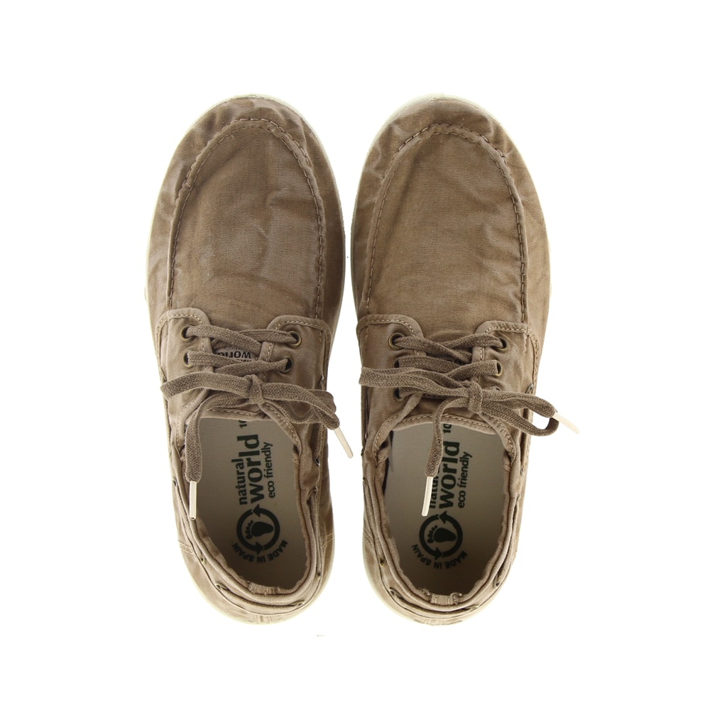 Zapatillas algodón cordón adulto Natural World 303E foto 2