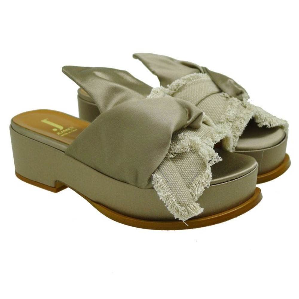 Sandalias pala lazo plataforma Jeannot 34275