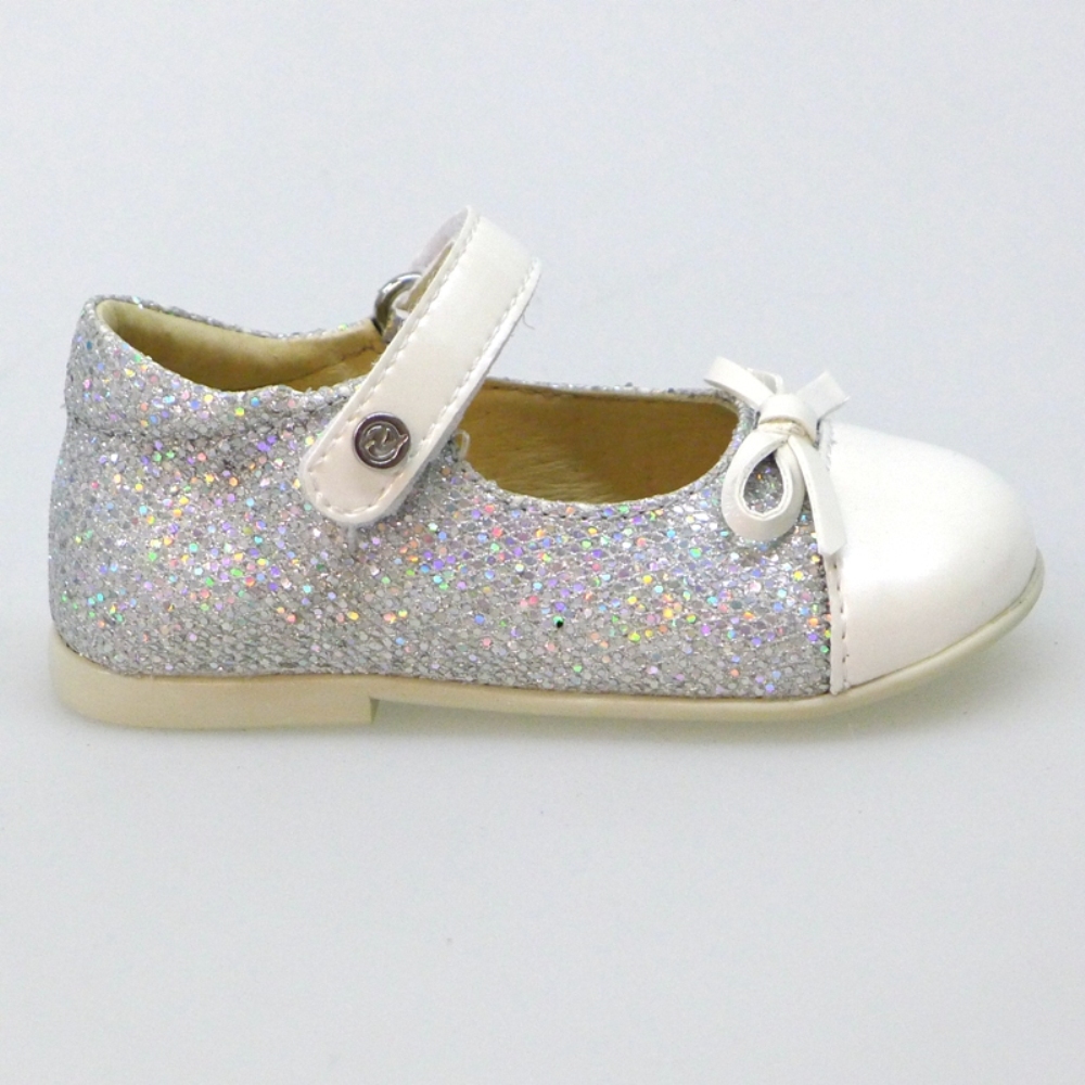 Merceditas bebé glitter hebilla Naturino 3664 foto 3