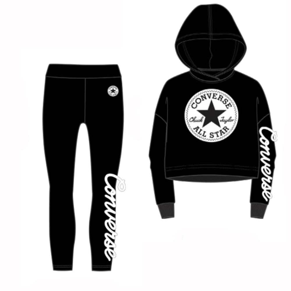 Chándal sudadera y leggins niña Converse 36989