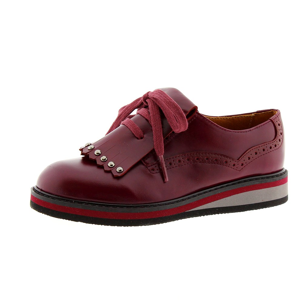 Blucher lengüeta flecos y tachas Clarys 3734 foto 3