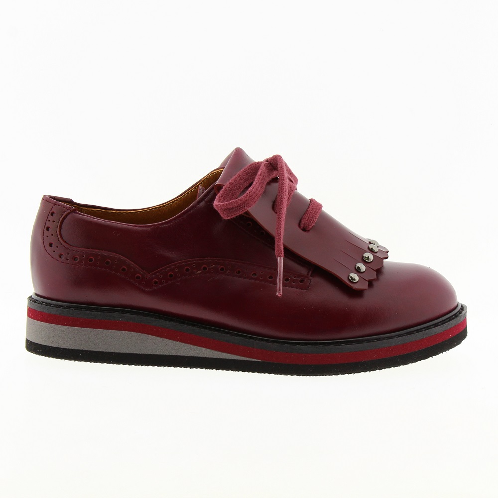 Blucher lengüeta flecos y tachas Clarys 3734 foto 5