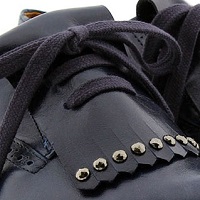 Blucher lengüeta flecos y tachas Clarys 3734 foto 6