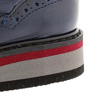 Blucher lengüeta flecos y tachas Clarys 3734 foto 7