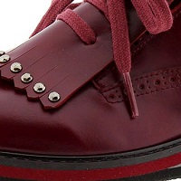 Blucher lengüeta flecos y tachas Clarys 3734 foto 8