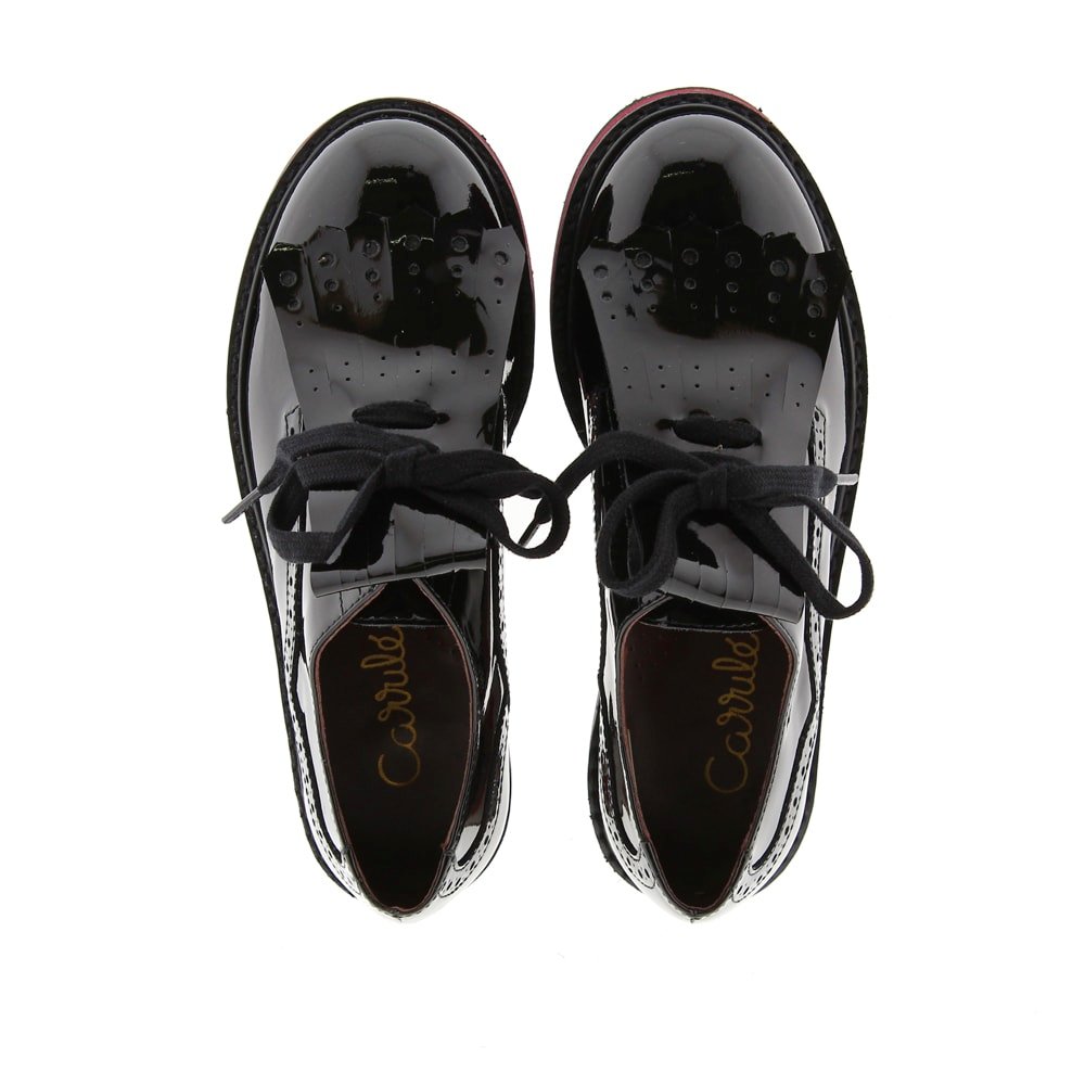 Bluchers charol lengüeta fleco Clarys 3734 foto 2