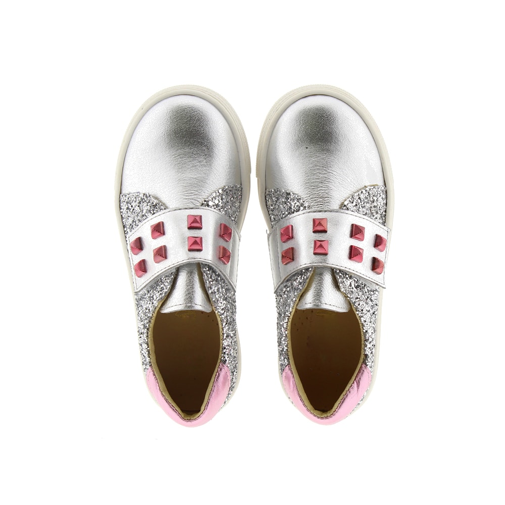 Sneakers niña brillantina Clarys 3838 foto 2