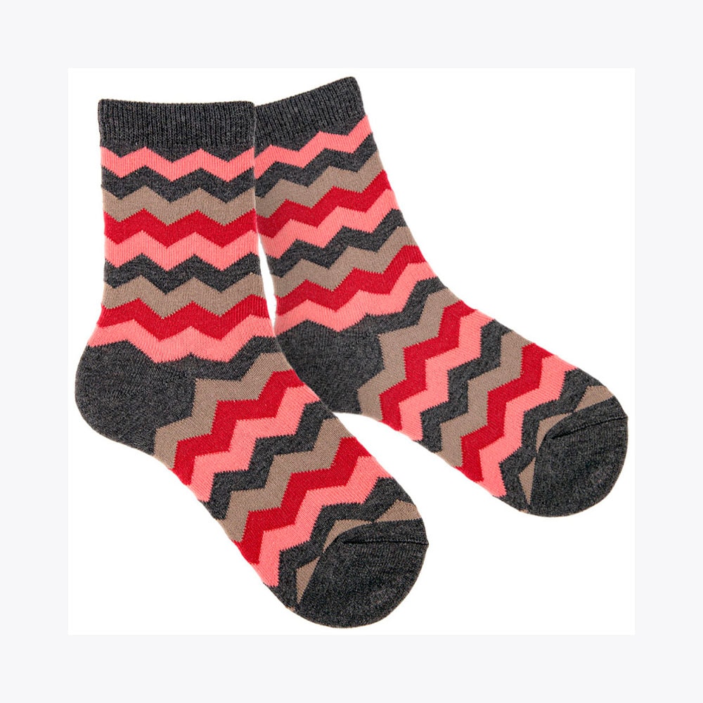 Calcetines cortos algodón zigzag Condor 3928/4