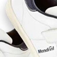 Zapatilla blanca deportiva doble velcro ortopédica Mendivil 39536 foto 3