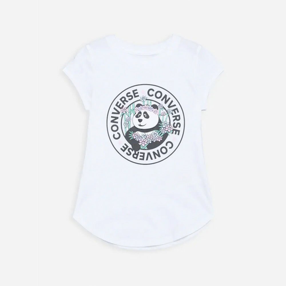 Camisetas algodón oso panda Converse