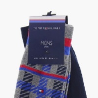 Calcetines altos algodón Tommy Hilfiger 402014001 foto 2