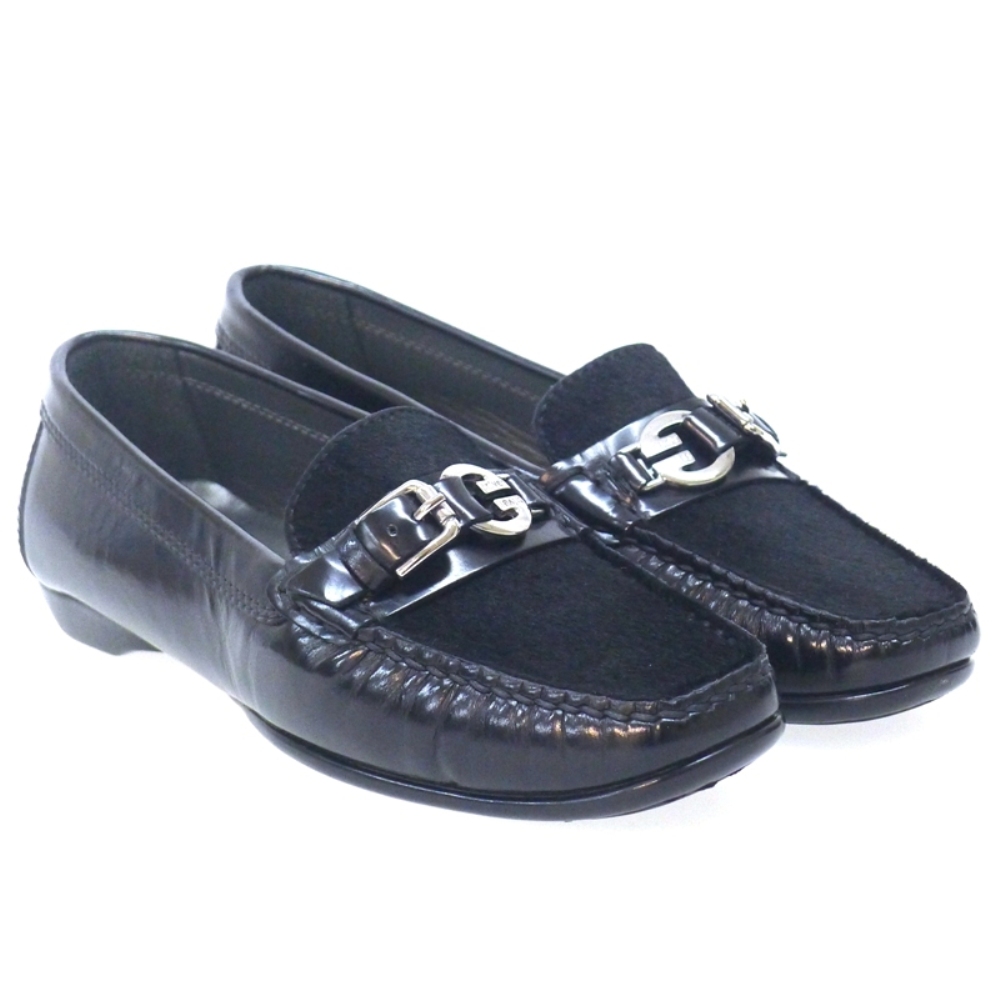 Mocasines charol y pony Triver 409-01 Outlet