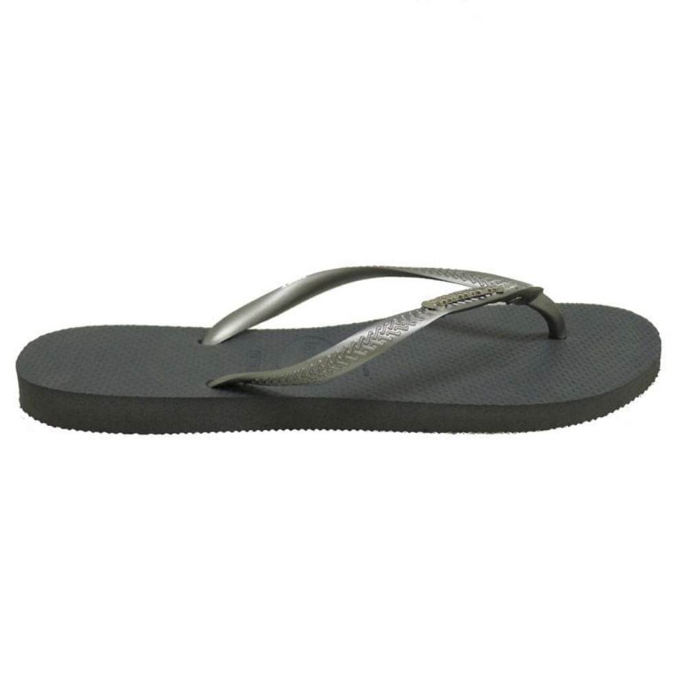 Chanclas adorno Swarovski en la tira Havaianas 4129769 Slim Metal foto 3