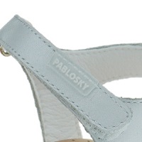 Sandalia niña velcro blanco Pablosky 420308 foto 6