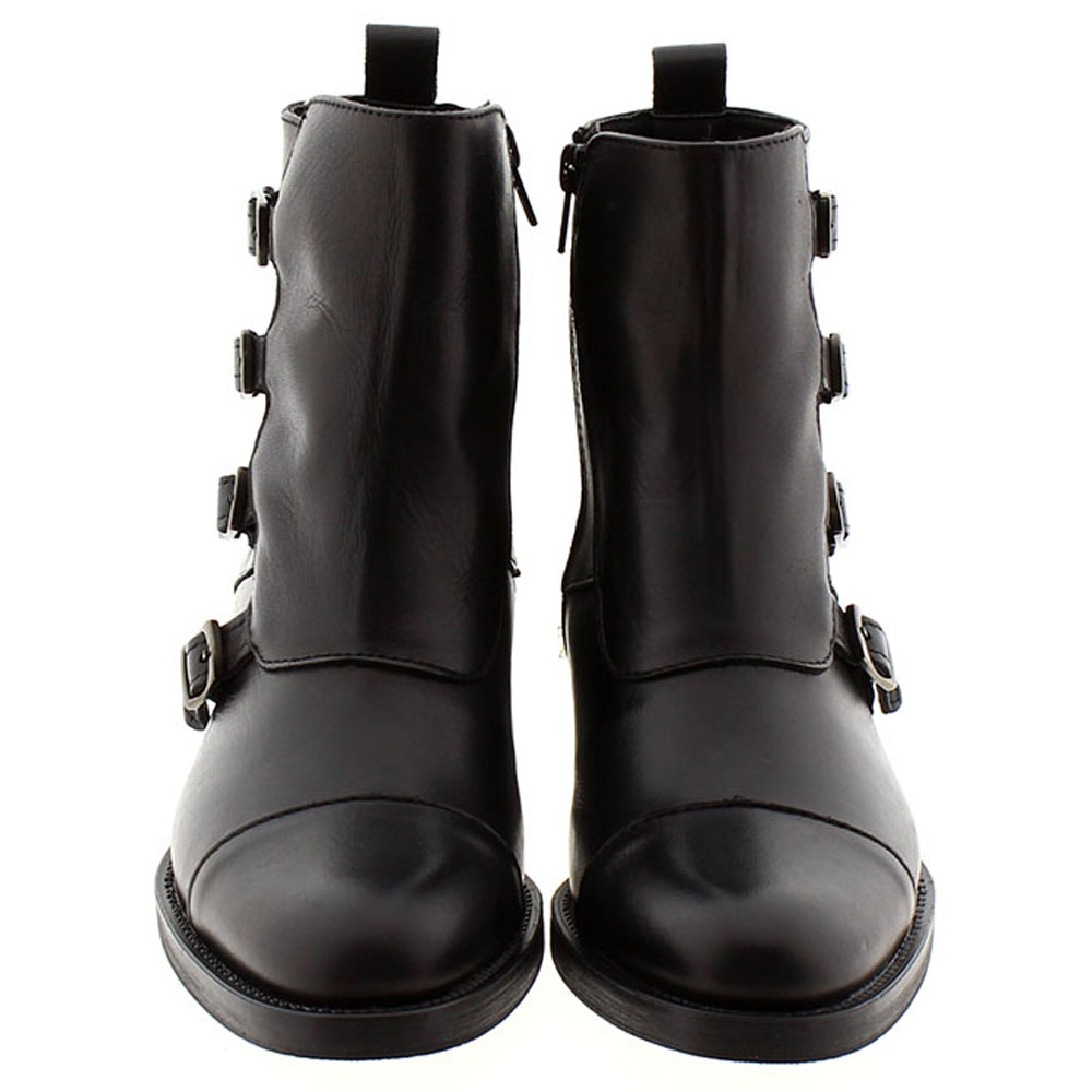 Botin ALPE TEJANA negro hebilla - ALPESTORE