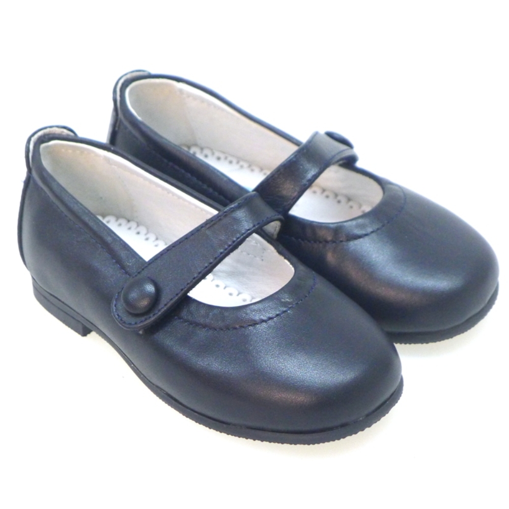 Merceditas velcro piel D'Bebe 4579