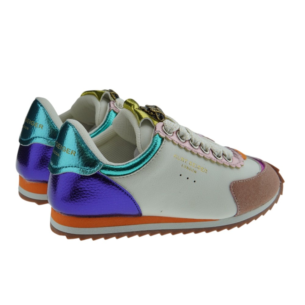 Sneakers niña colores Kurt Geiger | Diseño vibrante y original foto 4