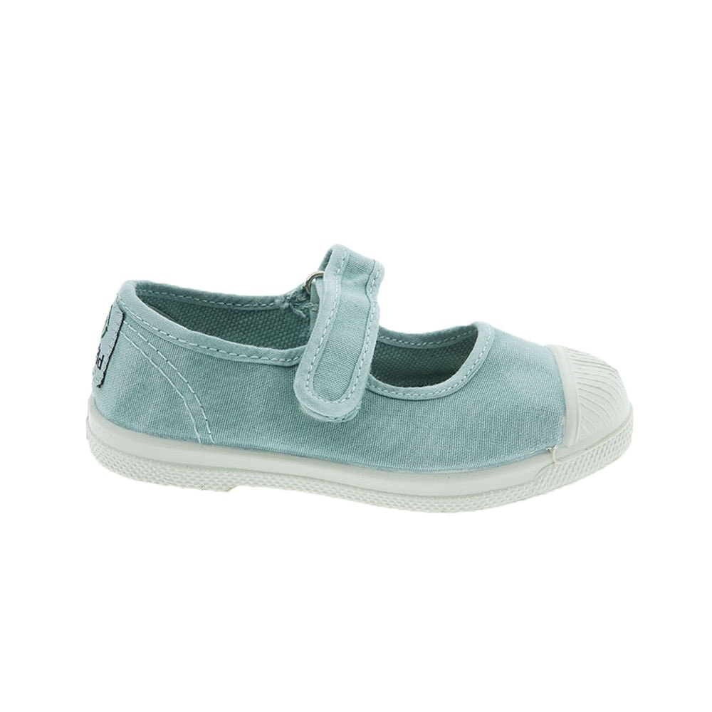 Merceditas lona velcro Natural World 476 foto 5