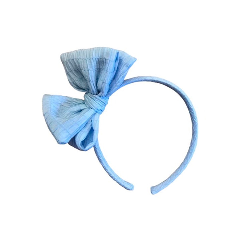 Diadema lazo muselina plisada Cuini 48214