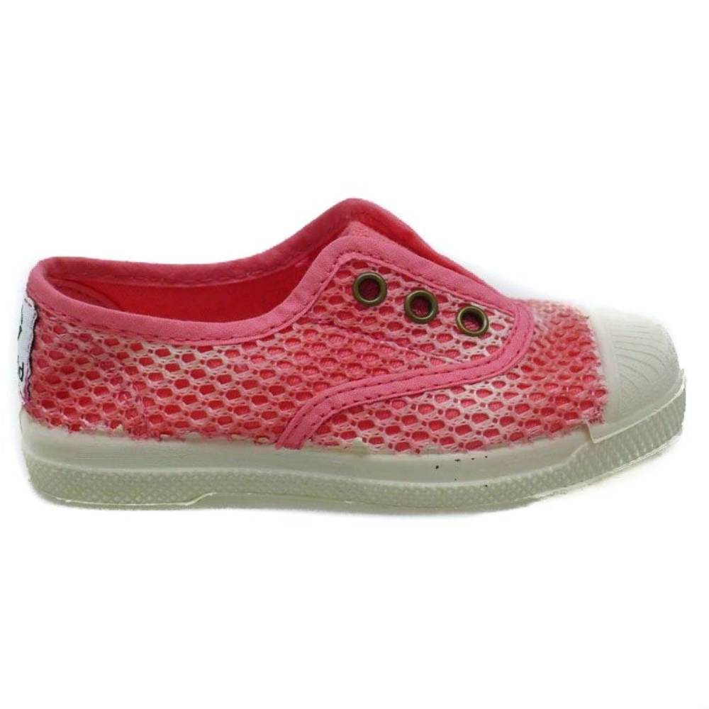 Zapatillas algodón troqueladas Natural World 485 foto 3