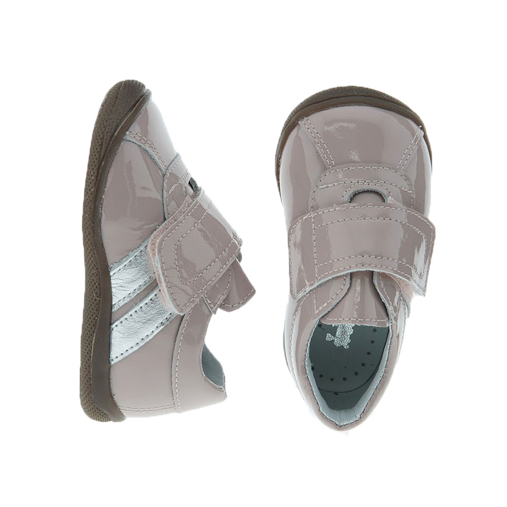 Zapato deportivo charol velcro primeros pasos Carrile 520V foto 2