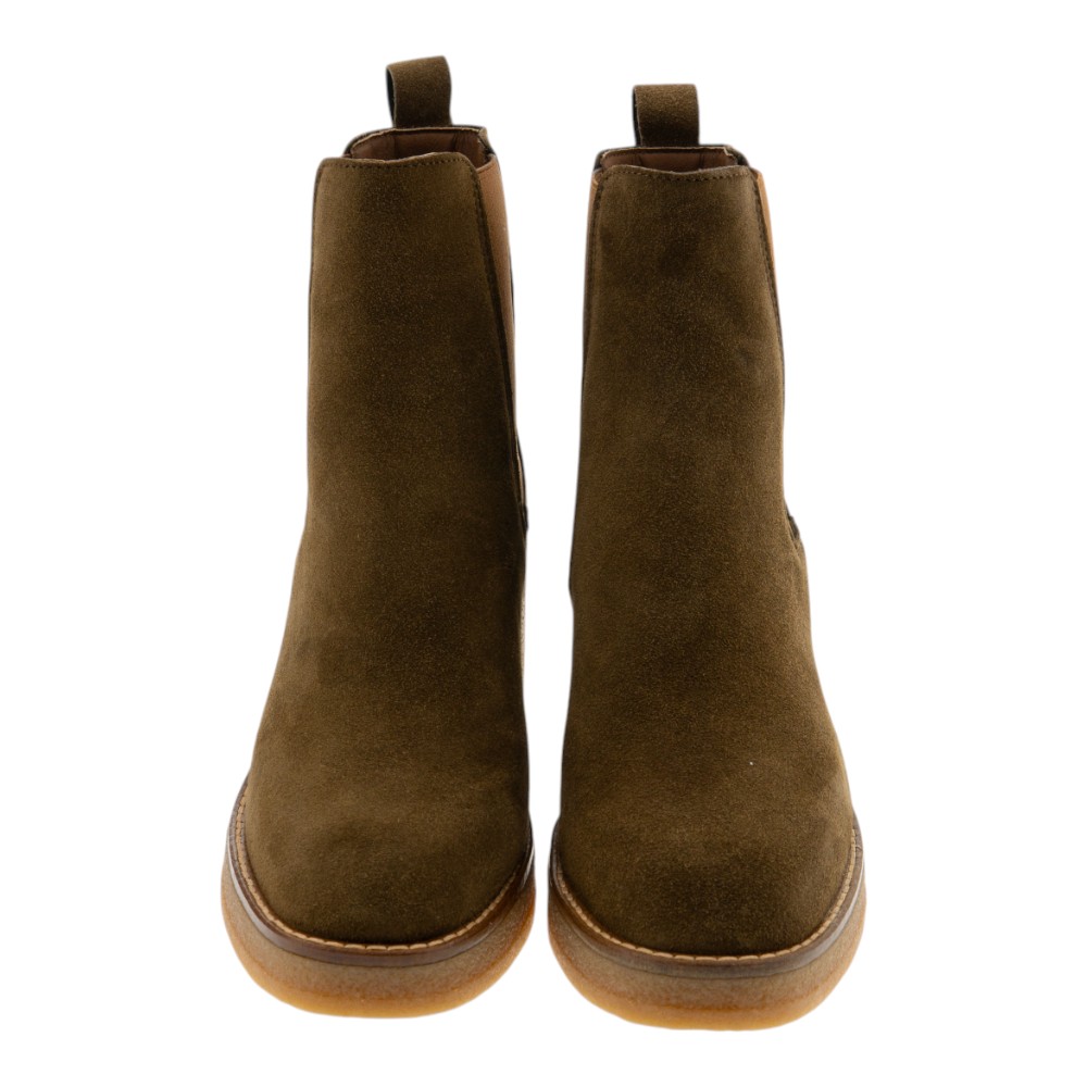 Botines marrón tacón mujer | Alpe foto 2