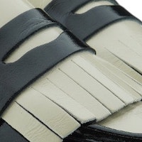 Compra Mocasines Alpe de Piel Brillante con Flecos - Diseño Sofisticado y Elegante foto 6