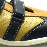 Zapato deportivo velcro piel oferta foto 7