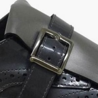 Zapato blucher charol Clarys 5868 Gris foto 5