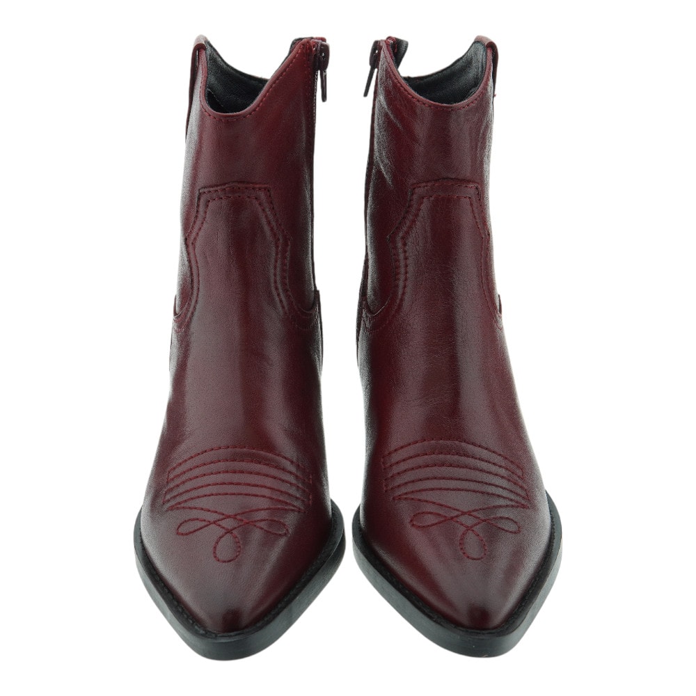 Botines Camperos Vexed en Burdeos para Mujer | Elegancia y Confort foto 2