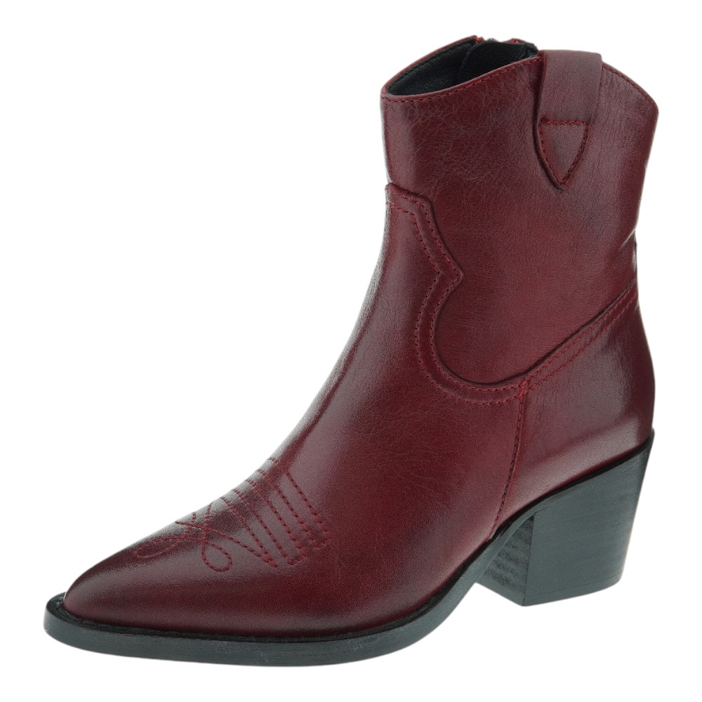 Botines Camperos Vexed en Burdeos para Mujer | Elegancia y Confort foto 3