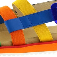 Sandalias tiras elásticas multicolor Clarys 6581 foto 7