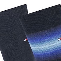 Calcetines caballero lisos y rayas Tommy Hilfiger 701210537 foto 4