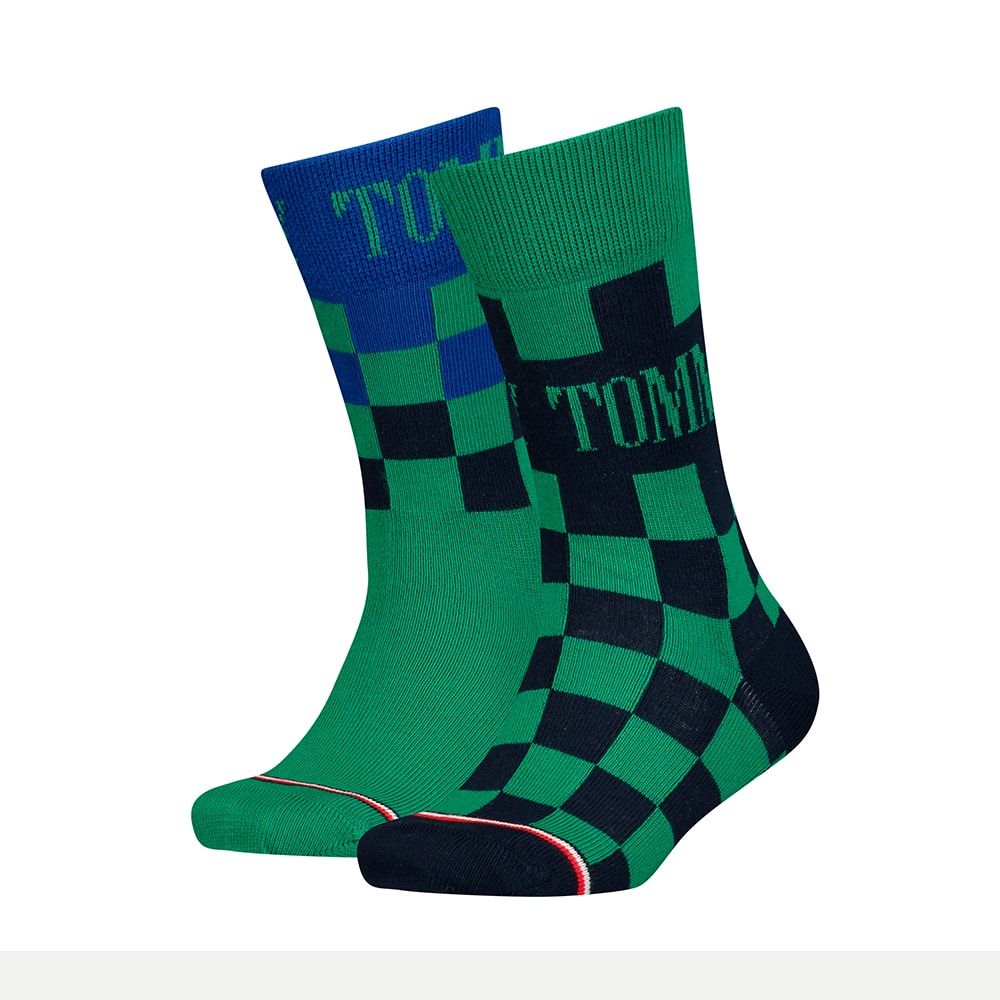 Calcetines altos algodón cuadrados Tommy Hilfiger 701220266001