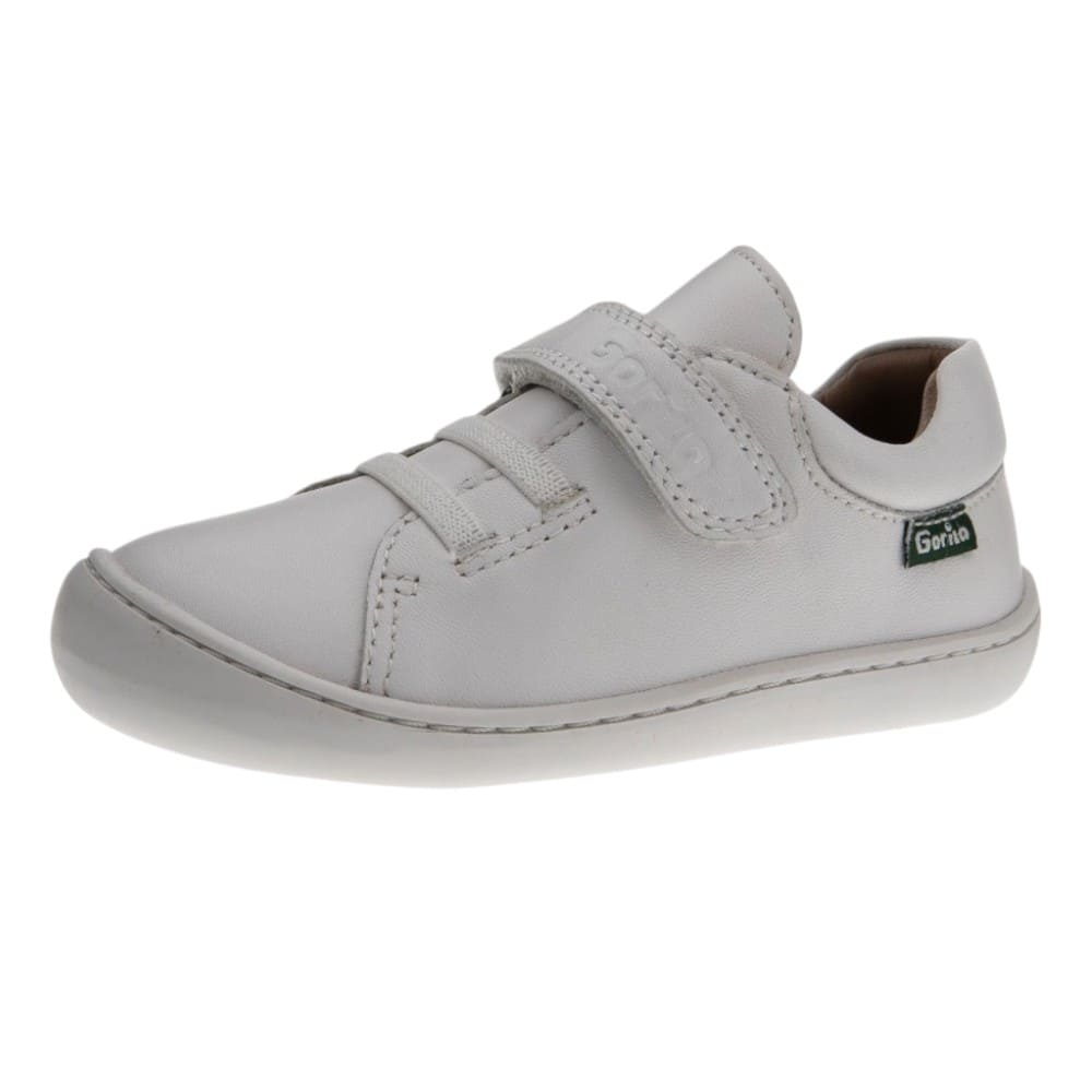 Zapatillas Blancas o Azules Piel Respetuosas Bebé Gorila foto 3